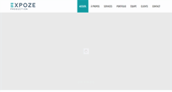 Desktop Screenshot of expozeproduction.com